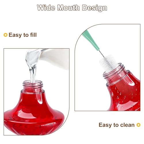 Glass Hummingbird Feeders for Outdoors Hanging
