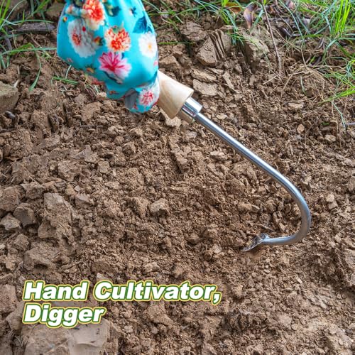 Weed Puller Crack Weeder Cultivator Garden Hand Tool