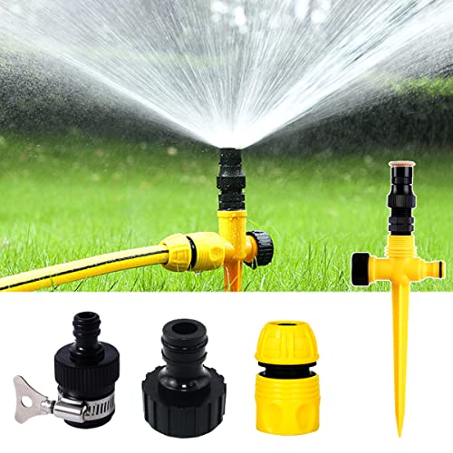 360° Rotation Auto Irrigation System Garden Lawn Sprinkler Patio