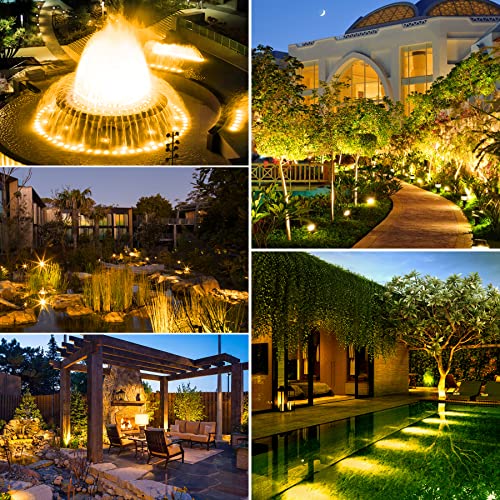 3000K Warm White Pond Lights (Warm White-3 lamp)