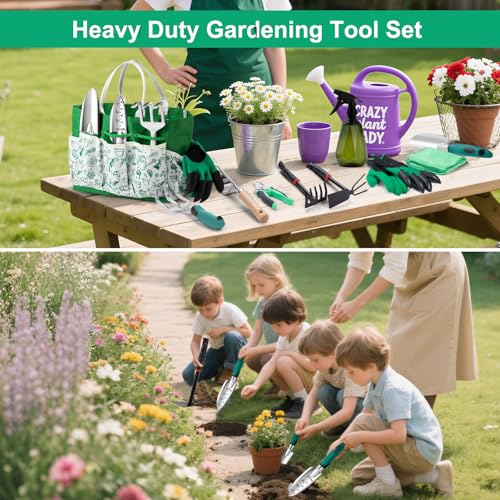 Gardening Tool Set Gifts for Women (12 Count)