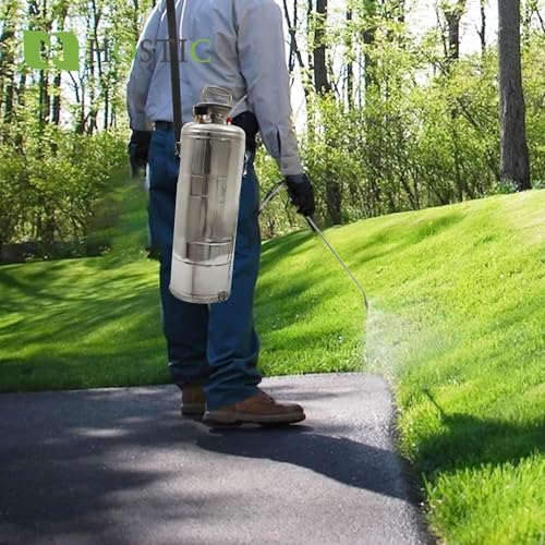 1 Gallon Stainless Steel Sprayer Hand Pump Sprayer