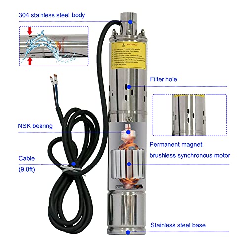 Pump 270W DC 24V Solar Water Pumps
