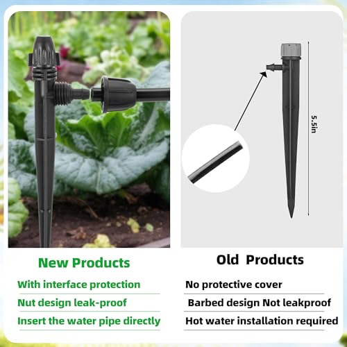 60 Pcs Drip Irrigation Sprayer Emitters for 1 (60 Count)