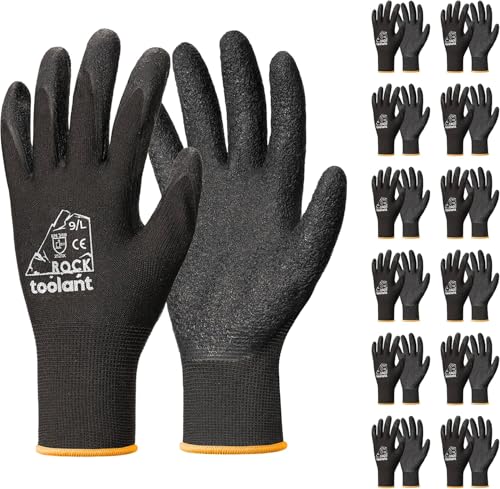 Crinkle Latex Work Gloves (24 Count)
