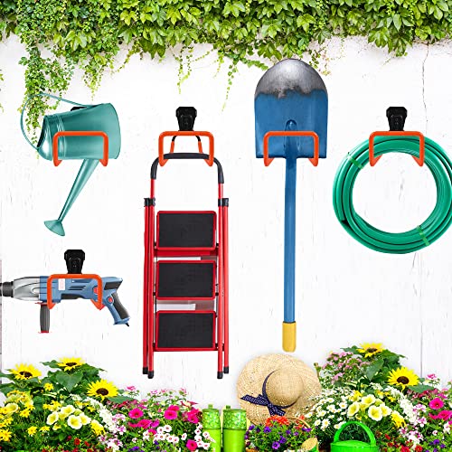 2pcs Hose Organizer Metal Hose Hangers for Outside Heavy Duty Hose Hook