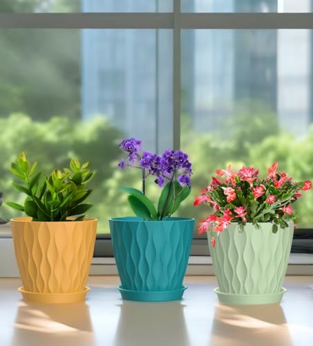 4 Inch Plant Pots (Colorful / 4inch)