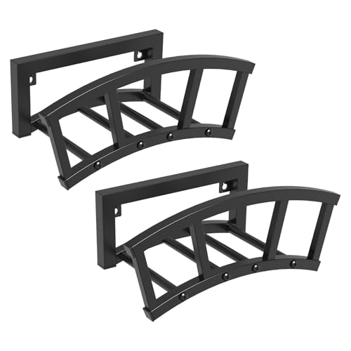 2 Pack Garden Hose Holder Wall Mounted (2 Count)