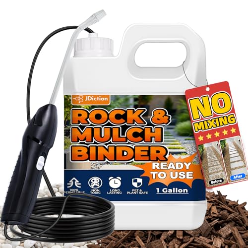 Rock Glue for Landscaping with Electric Sprayer (1 Gallon)