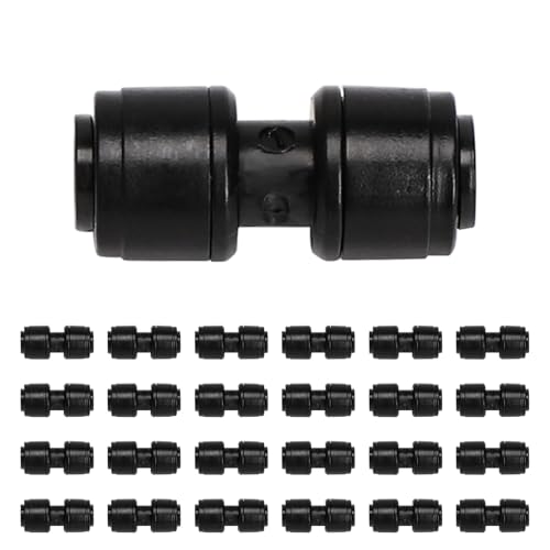 20 Pack 1 4" Drip Irrigation Coupling Connectors