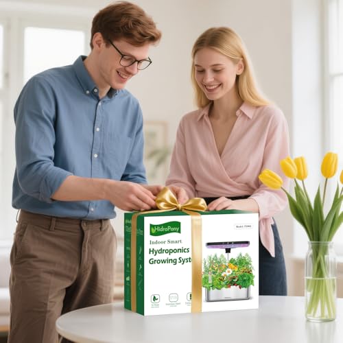 Stainless Steel Hydroponics Growing System kit Indoor Garden