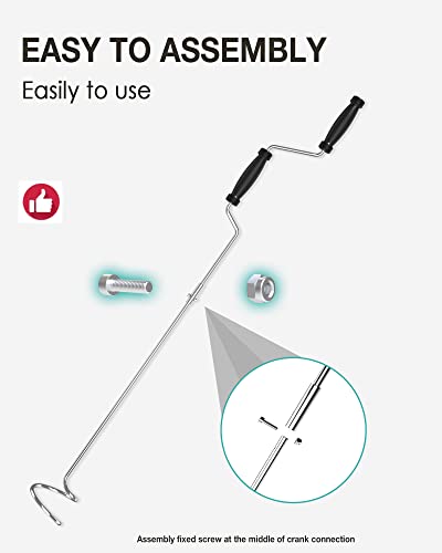 Stainless Steel Compost Aerator Tool