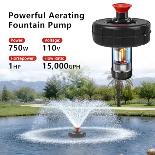 Pond Fountain Aerator