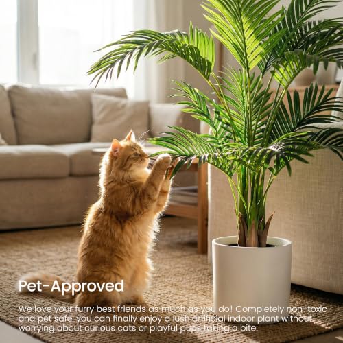4ft 2 Pack Artificial Palm Tree Plants (2 Count)