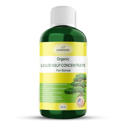 Organic Premium Seaweed Fertilizer for All Bonsai (32 Fl Oz)