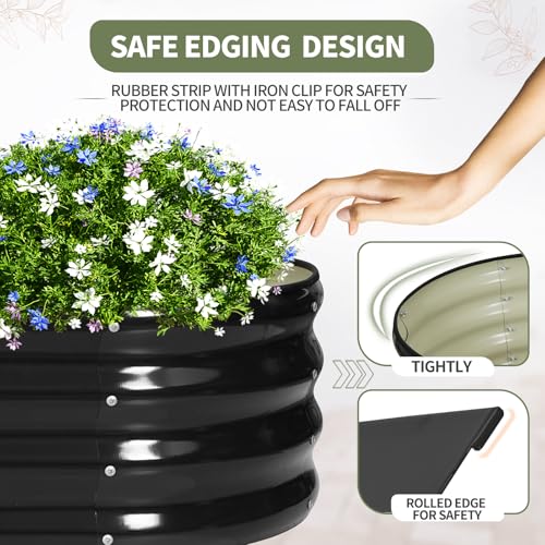 Galvanized Raised Garden Bed Outdoor