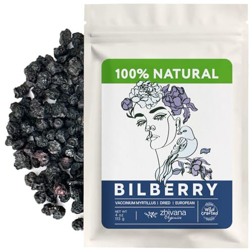Wild Bilberry Fruit 4 oz. (4 Ounce)