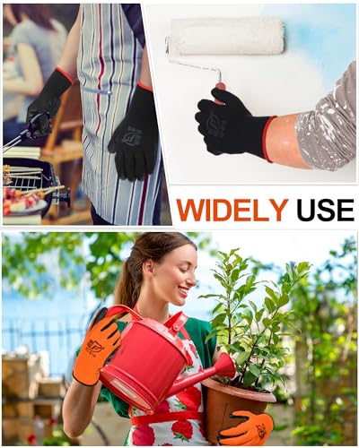 48 Pairs Gardening Gloves for Men Women Rubber Coated Safety Work Gloves Bulk for Gardening Construction Work