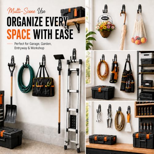 Garage Hanging Hooks Wall Mount