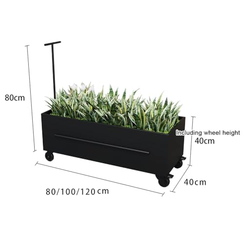 Raised Garden Bed Outdoor with Wheels