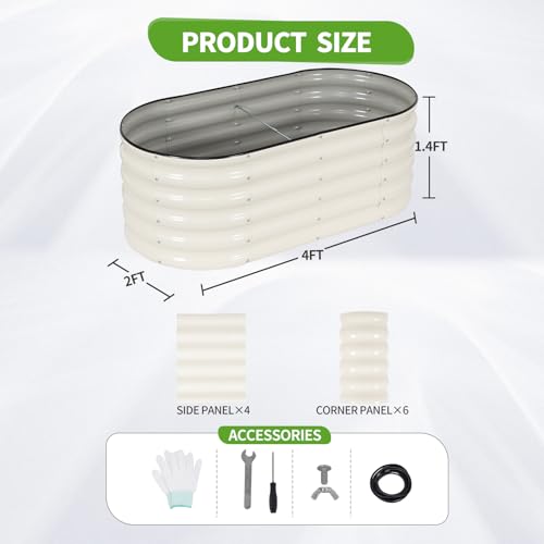 Galvanized Raised Garden Bed (2 Count)