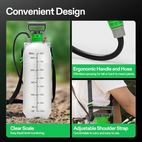 2.1 Gal 8L Pump Sprayer
