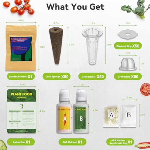 Salad Greens Seed Pod Kit for AeroGarden Hydroponics Growing System