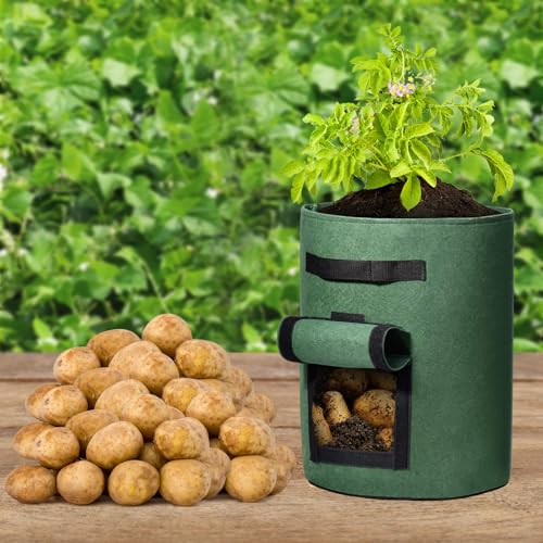 5 Pack 7 Gallon Potato Growing Bags (5 Count)
