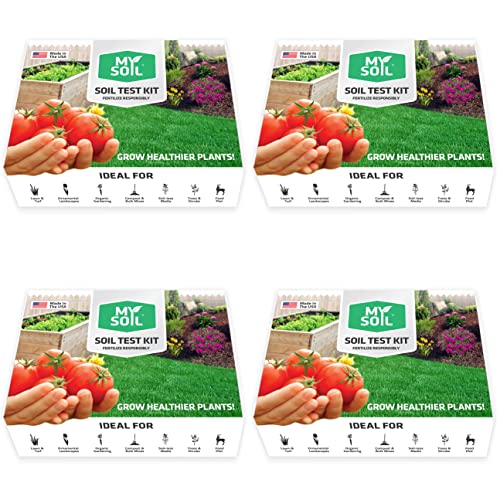 MySoil Soil Test Kit 4 Pack (4 Count)