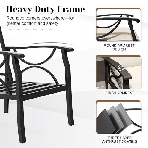 4 Piece Outdoor Patio Furniture Set (4 Count)