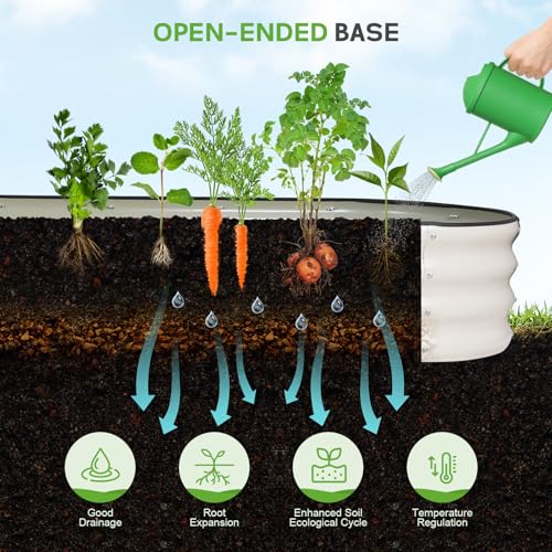 Galvanized Raised Garden Bed Outdoor