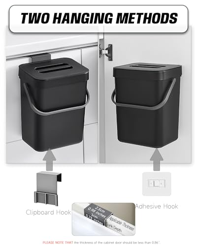 1.3 Gal Kitchen Compost Bin