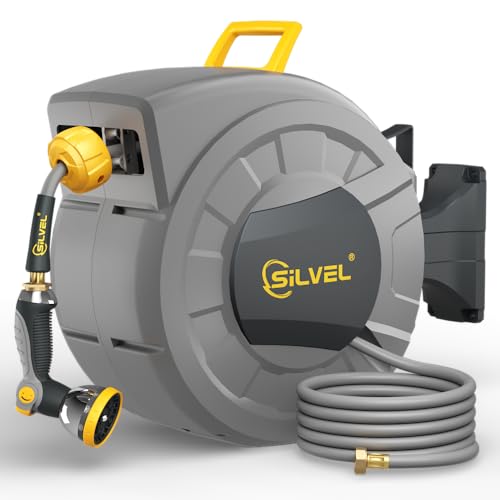 1 2 in x 110 FT Retractable Garden Hose Reel