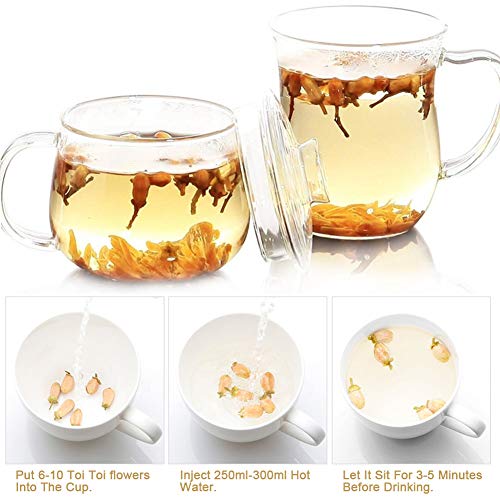 100% Pure Toi Toi Flower Tea 玳玳花茶 (2.4692 Ounce)