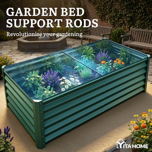 6x3x3ft Large Raised Garden Bed Kit (Green / 6x3x3ft)