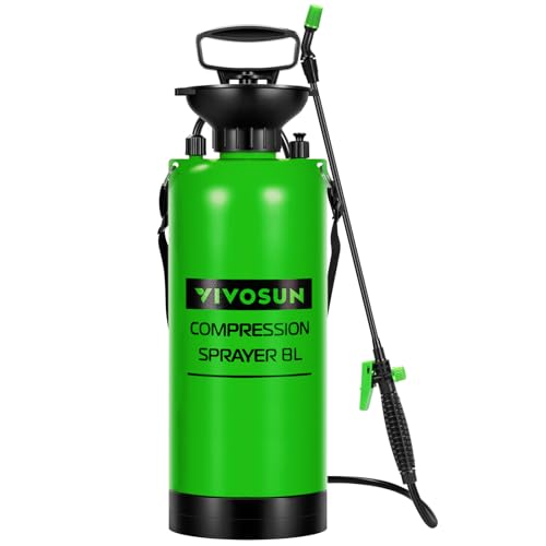 2 Gallon Pump Pressure Sprayer (2.1 Gallons / Green)