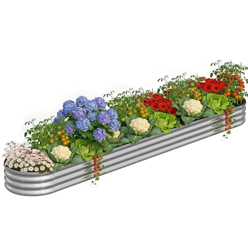 Galvanized Raised Garden Bed Kit