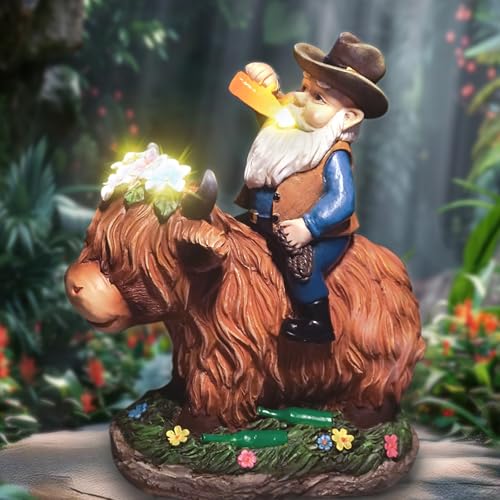 Gnome Gifts for Women (Highland Cow & Gnome2)