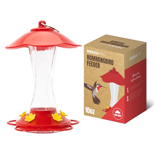Glass Hummingbird Feeder 2