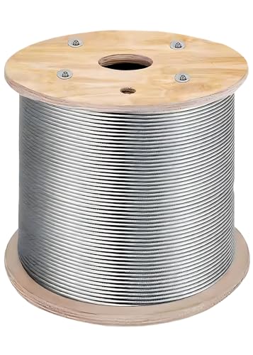 Galvanized Aircraft Cable Wire Rope 3 (1000 Foot)