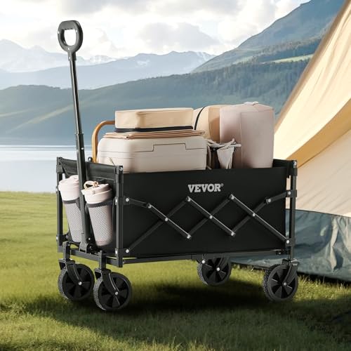 Collapsible Wagon Carts (Black)