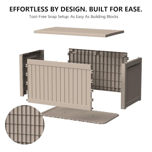 Outdoor Storage Box (Grey / 270 Gallon 3.0)