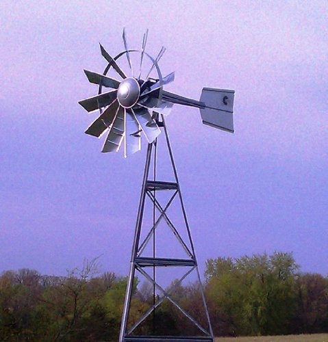 AWS0011 12 Foot Windmill Pond Aerator