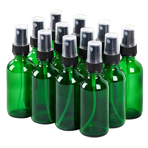2 oz Glass Spray Bottles (12 Count)