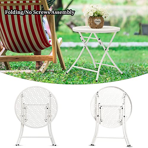 Folding Small Outdoor Side Table