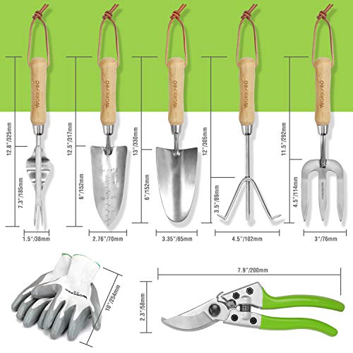 8 Piece Garden Tools Set