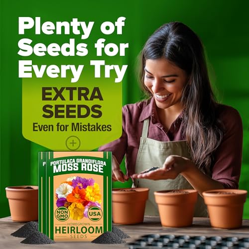 Moss Rose Portulaca Seeds (2 Count)