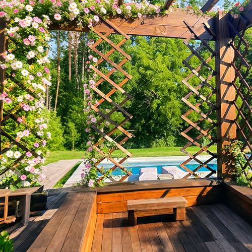 2Pcs Expandable Garden Trellis (2 Count)