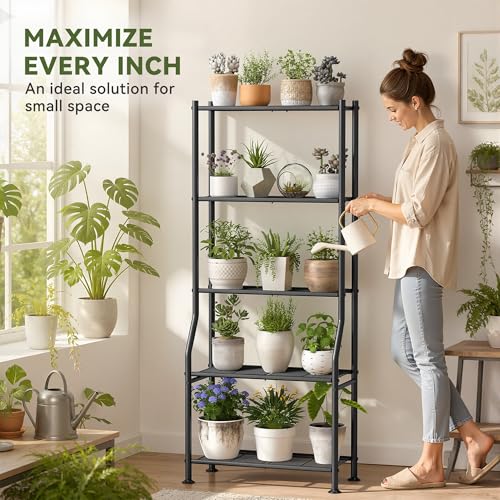5 Tier Plant Stand Indoor Outdoor
