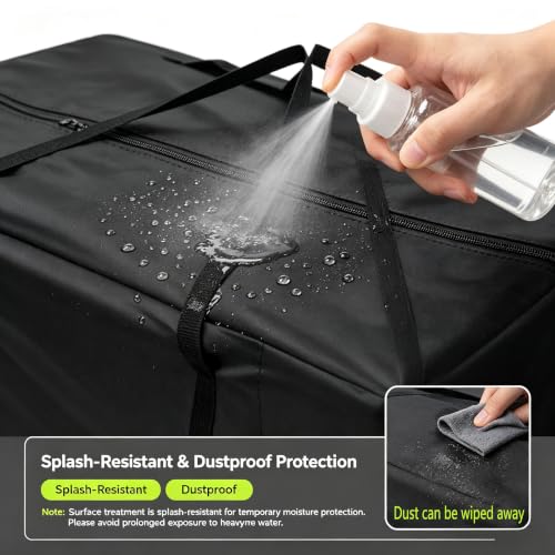 Extra Large Outdoor Cushion Storage Bags 68in Zippered Patio Storage Bag